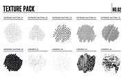 Procreate Texture Brush Pack 02, a Brush Add-On by Quiver Supply Co. (Thumbnail 6 of 9)
