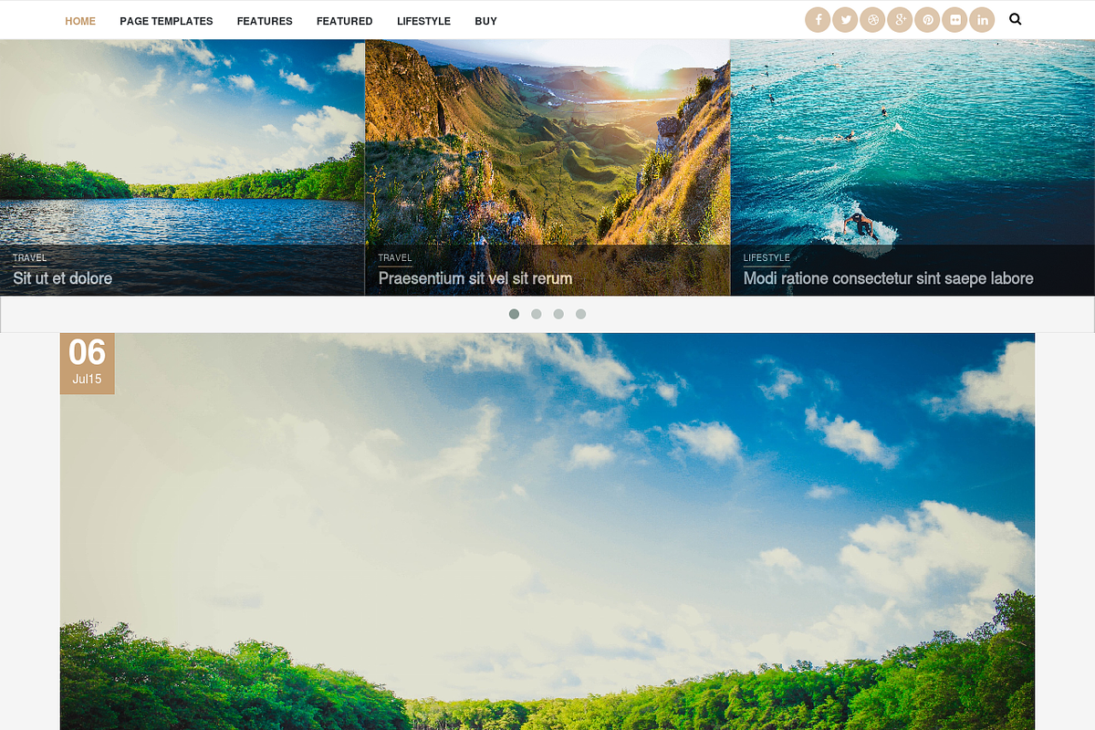 Lyra - WordPress Blog Theme(50% Off), a WordPress Template by Smart Ideas