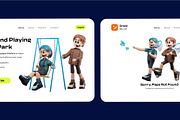Friendship 3D Character, a Characters & Person 3D Model by orenjidesign (Thumbnail 6 of 8)