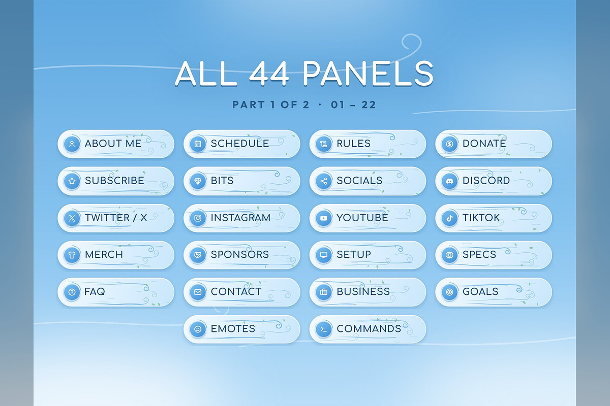 Wind Twitch & Kick Panels, an Object Graphic by Gear Store (Photo 2 of 7)