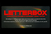 Letterbox Film Frames PNG, an Object Graphic by Pixflow (Thumbnail 2 of 10)