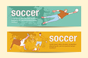 Soccer hand drawn vector, an Illustration by Pencil Coffee (Thumbnail 2 of 2)