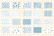 Pattern Brushes for Procreate, a Brush Add-On by Biso Studio (Thumbnail 5 of 6)