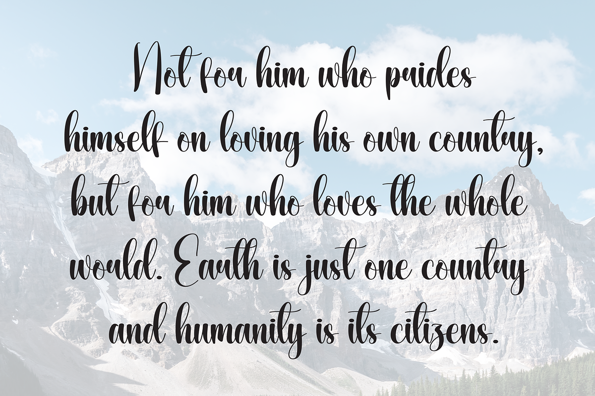 Ashtray | Script Font, a Handwritten Font by Scratchones (Photo 6 of 9)