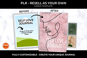 Self-Love Journal with PLR License, a Templates & Theme by Jennifer Magri Templates (Thumbnail 2 of 8)