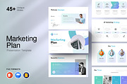 Marketing Plan Presentation Template, a Presentation Template by GenerousArt (Thumbnail 1 of 8)
