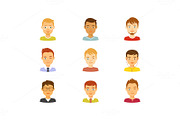 Man avatar creator and male icon set, an Emoji Icon by Teneresa (Thumbnail 2 of 2)