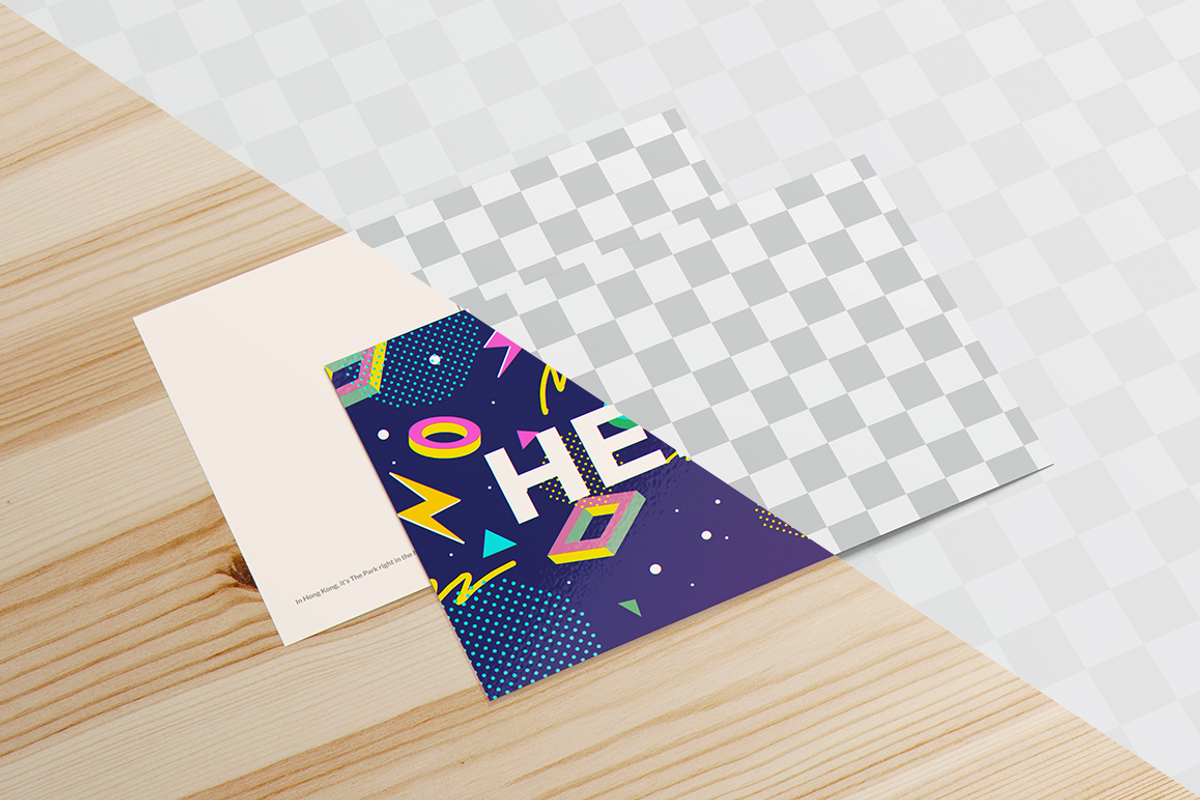 Postcard With Envelope MockUp, a Print Template by coloformia (Photo 9 of 10)