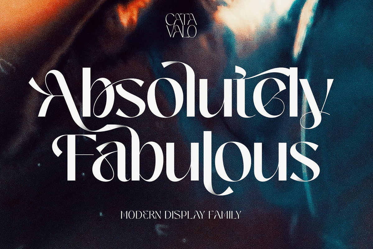 Catavalo - Modern display family, a Font by creativemedialab (Photo 5 of 23)