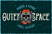 Outer Space Font + BONUS, a Blackletter Font by VozzyStock (Thumbnail 6 of 13)