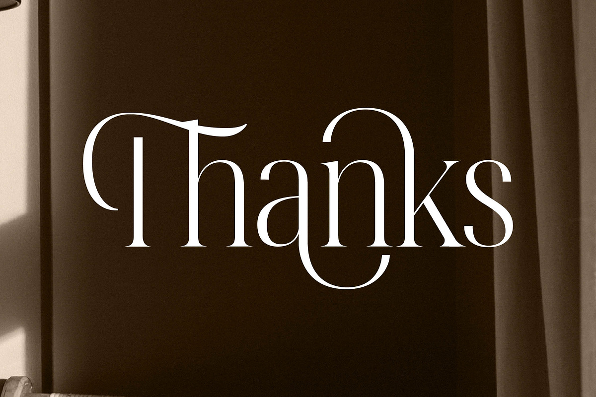 Forfelast Royalten Modern Alternate, a Serif Font by Letterena Studios (Photo 15 of 15)