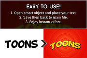 Cartoon Text Effects, a Brushes & More by Krukowski Graphics (Thumbnail 3 of 3)