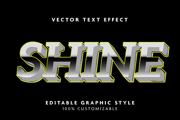 Shiny Chrome Text Effect preview 3