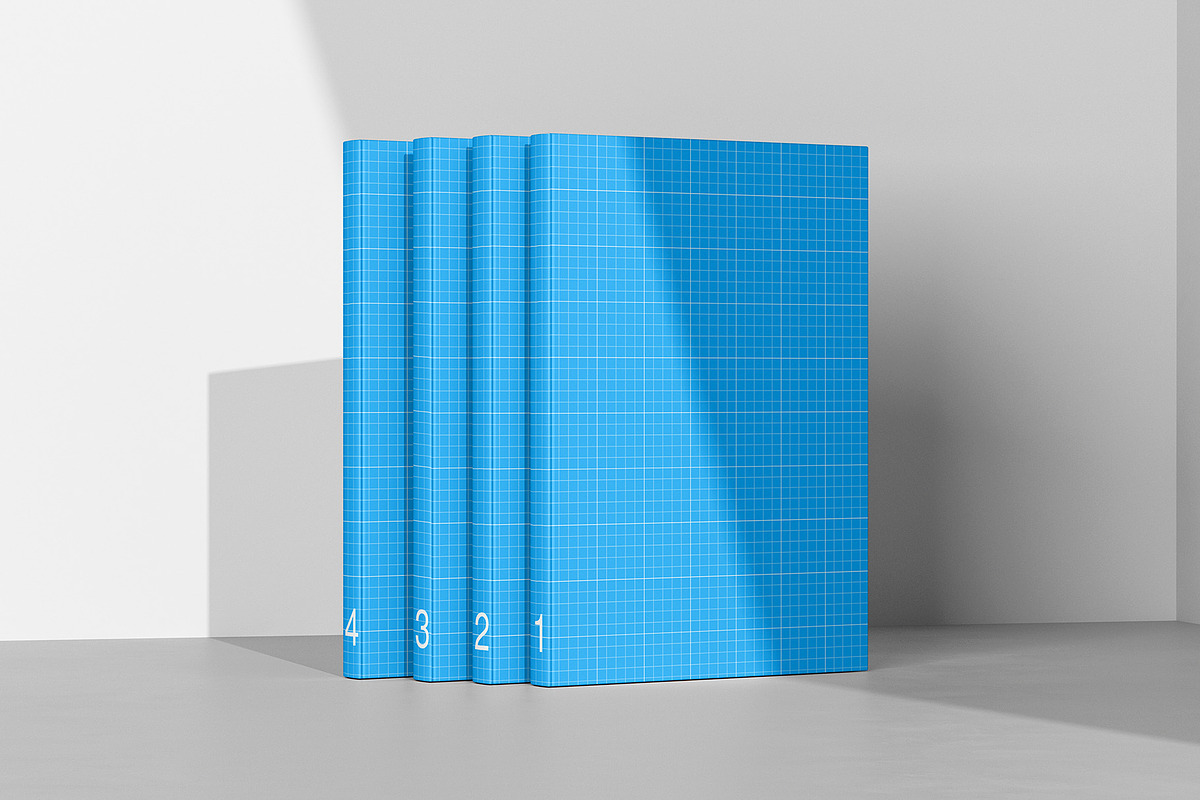 Multi Book Display Mockup - 8 Views, a Books & Magazine Mockup by Illusiongraphic (Photo 15 of 23)