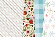 Seamless Christmas Digital Bundle, a Pattern Graphic by Paper Starr Studio (Thumbnail 4 of 6)