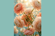Soft Peach Floral Pack, a Decorative Illustration by StockVerse Creative (Thumbnail 6 of 6)