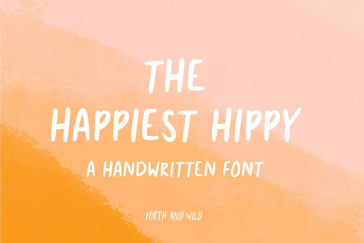 Handwritten Playful Font, a Font by Forth and Wild (Photo 1 of 9)