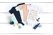 Colorful Cute Letters, a Decorative Illustration by MalinaShop (Thumbnail 2 of 4)