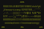 Albercio Slitscan, a Sans Serif Font by Craft Supply Co. (Thumbnail 8 of 8)