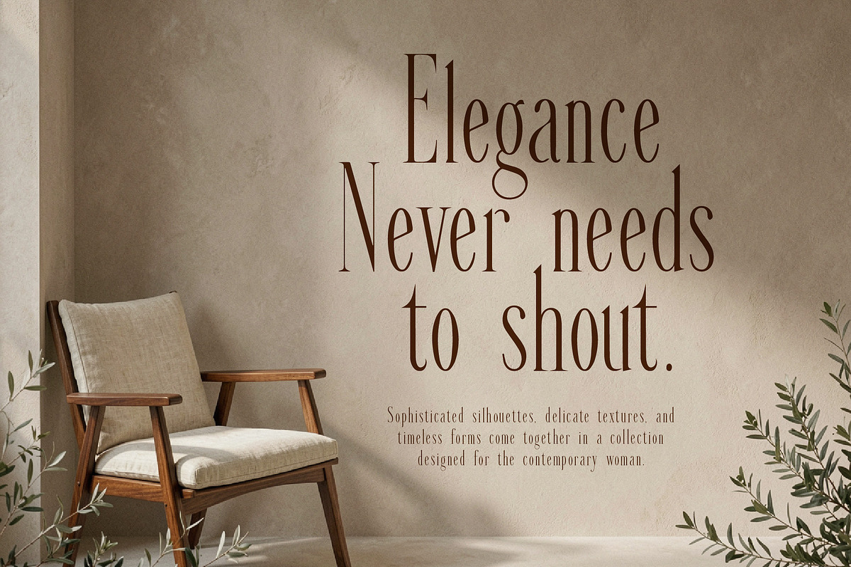 VESSAIRE - Elegant Tall Serif, a Serif Font by HypeWorksCo (Photo 9 of 18)