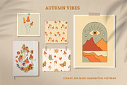 Autumn Vibes vector clipart, an Object Graphic by Nadezhda Mikhailova (Thumbnail 2 of 12)