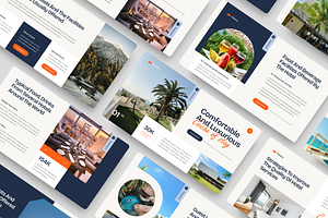 Luxury Hotel and Hospitality, a Presentation Template by YossyOneStd