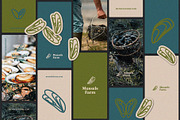 Fish & Mussels - Line Illustrations, an Animal Illustration by line & plane (Thumbnail 5 of 9)