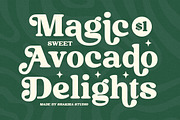 Millage - Bold Retro Serif Font, a Serif Font by Shakira Studio (Thumbnail 5 of 10)