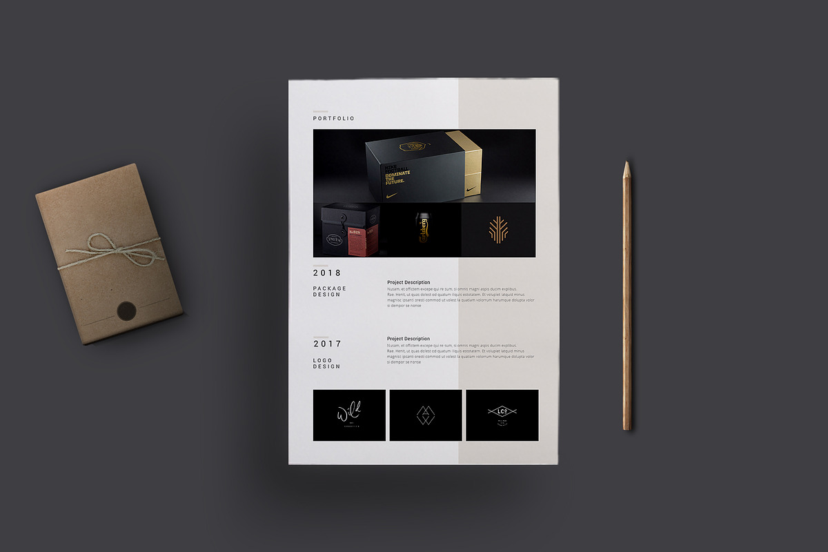 Theta Resume Template, a Resume Template by Nina Shaw (Photo 5 of 10)