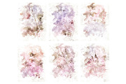 Watercolor Floral Animated Backgroun, a Texture Graphic by sibel dayı (Thumbnail 8 of 8)