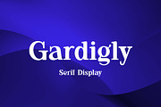 Gardigly Serif Display Font, a Serif Font by UICreative (Thumbnail 1 of 13)
