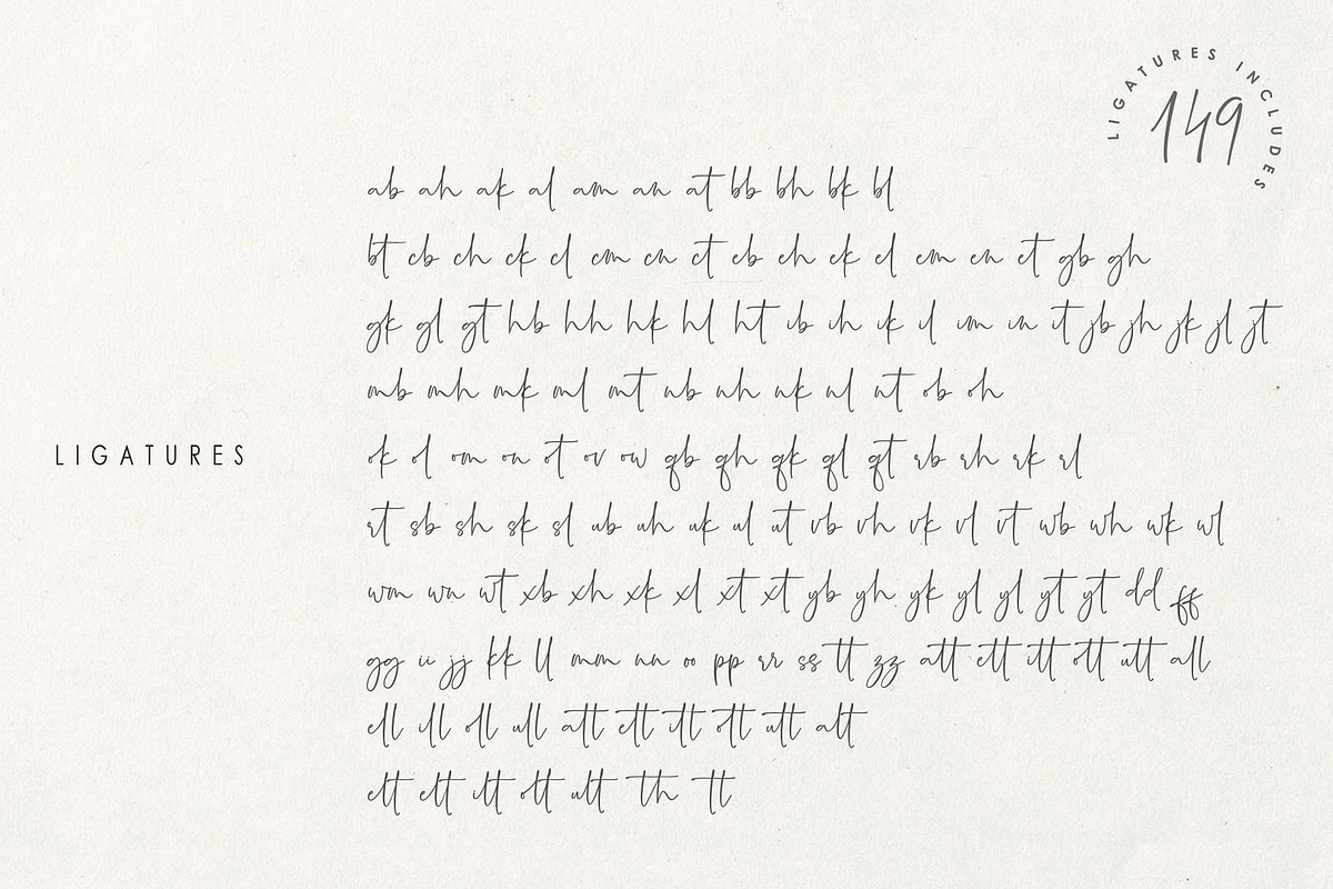 Costpretty Handwritten Font, a Script Font by moriztype (Photo 11 of 11)