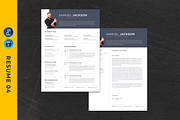 9 in 1 Resume, CV/Curriculum Vitae, a Resume Template by pixel_studio (Thumbnail 5 of 10)