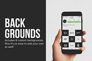 iPhone 7+ Mock Up - High Resolution, an iPhone Mockup by Pixel Sauce™ (Thumbnail 3 of 5)