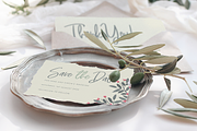 Grey & Pink Wedding Stationery Suite, an Invitation Template by R Whitehurst Design (Thumbnail 6 of 7)