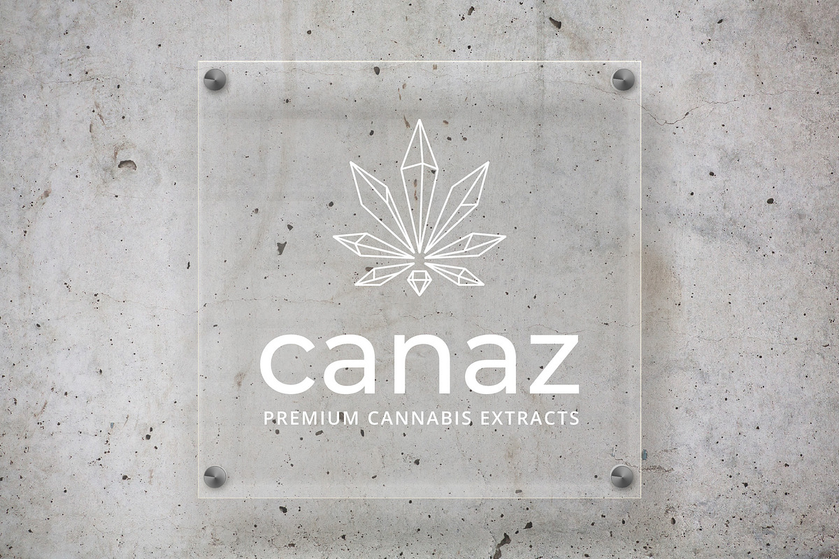 Canaz Cannabis Hemp Marijuana Logo, a Branding & Logo Template by Tovarkovdesign (Photo 2 of 6)