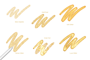 Procreate Glitter Brushes, a Brush Add-On by HopeArtIllustration (Thumbnail 2 of 11)