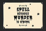 MOMSTER | FREAKY AND SPOOKY FONT, a Font by Maria Feliz Fonts (Thumbnail 3 of 10)