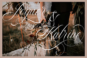 Rhapsody | Calligraphy Script, a Script Font by Muntab_Art (Thumbnail 6 of 10)