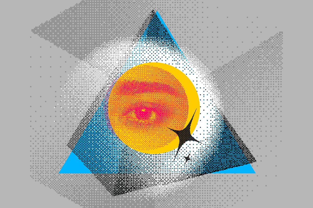 270 Dither Bitmap Vector & PNGs, an Object Graphic by Graphicdome (Photo 6 of 40)