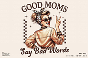 Vintage Mothers Day Funny Mama Bundl, a Product Mockup by Design Station (Thumbnail 6 of 10)