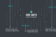 Dot Business Card, a Business Card Template by DesignGhar (Thumbnail 4 of 5)