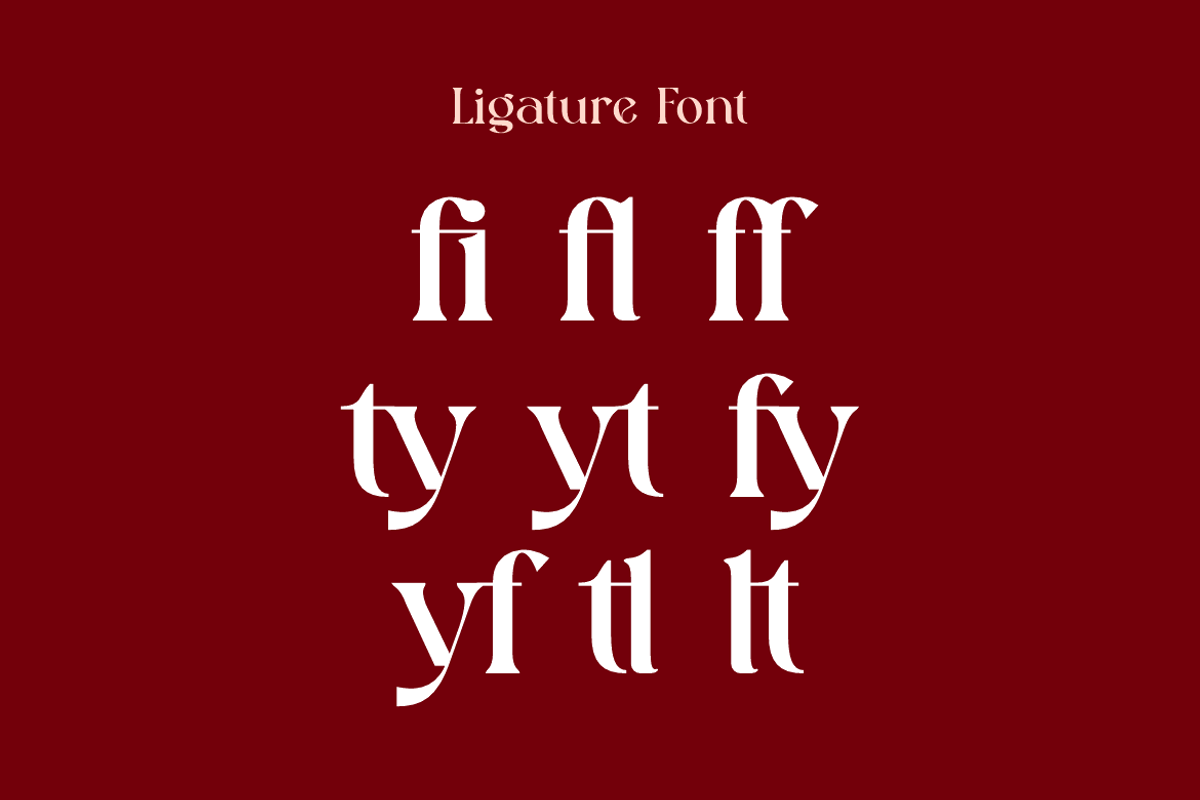 Luxafy Wetysh - Modern Luxury Font, a Serif Font by QR Design Studio (Photo 9 of 27)