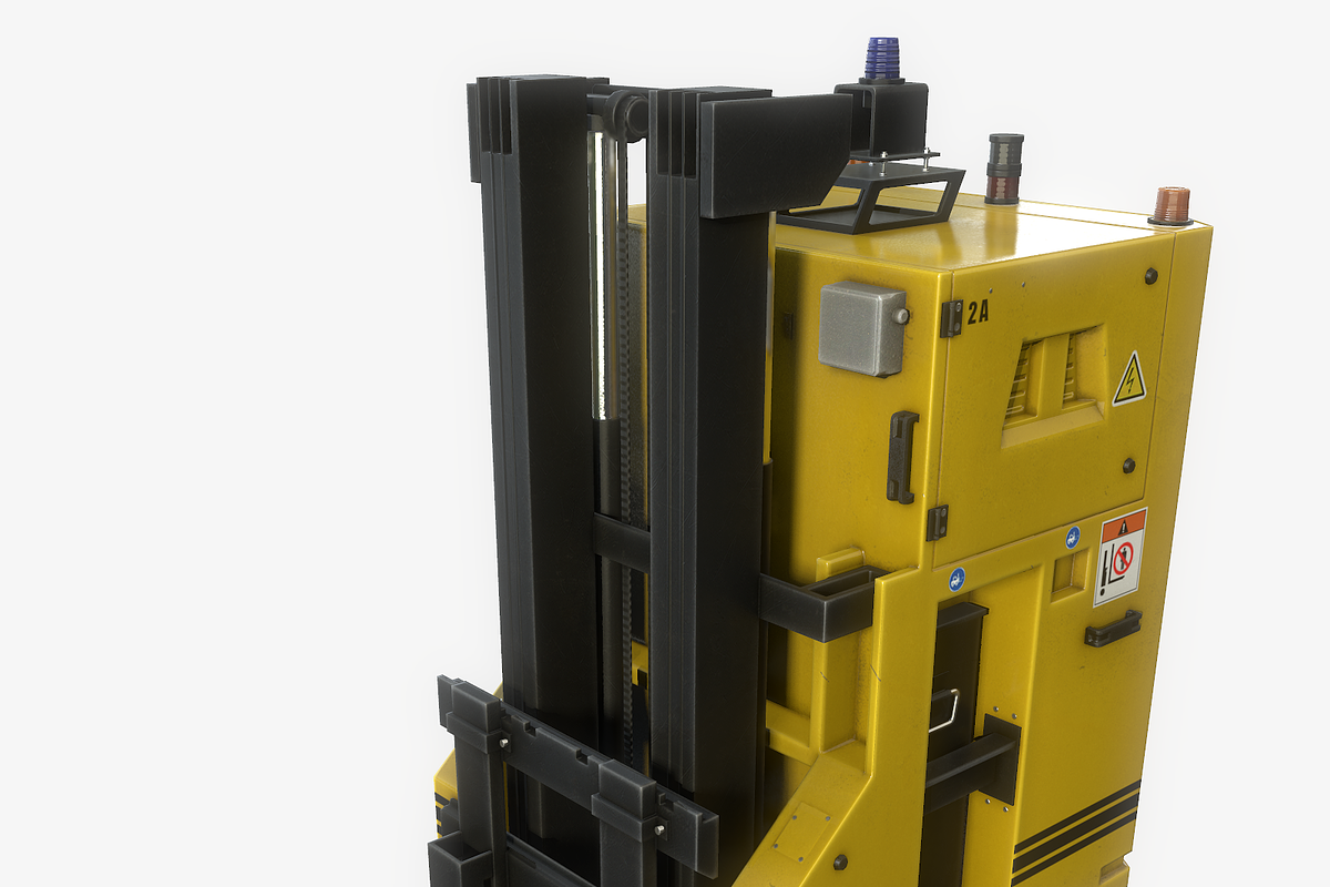 Automated Guided Vehicle, a Cars & Vehicle 3D Model by First Perspective Games (Photo 1 of 5)