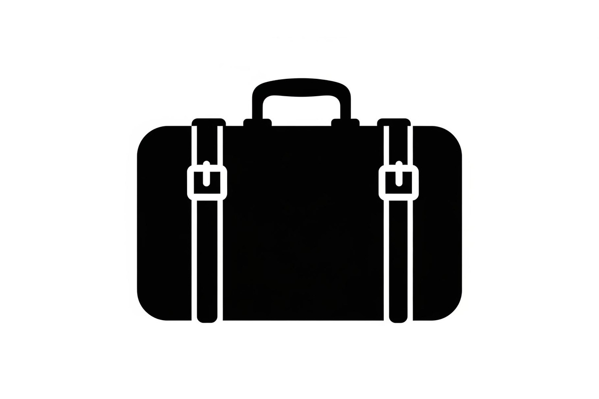 Vintage Suitcase Silhouette Bundle, an Illustration by Artivon (Photo 8 of 51)