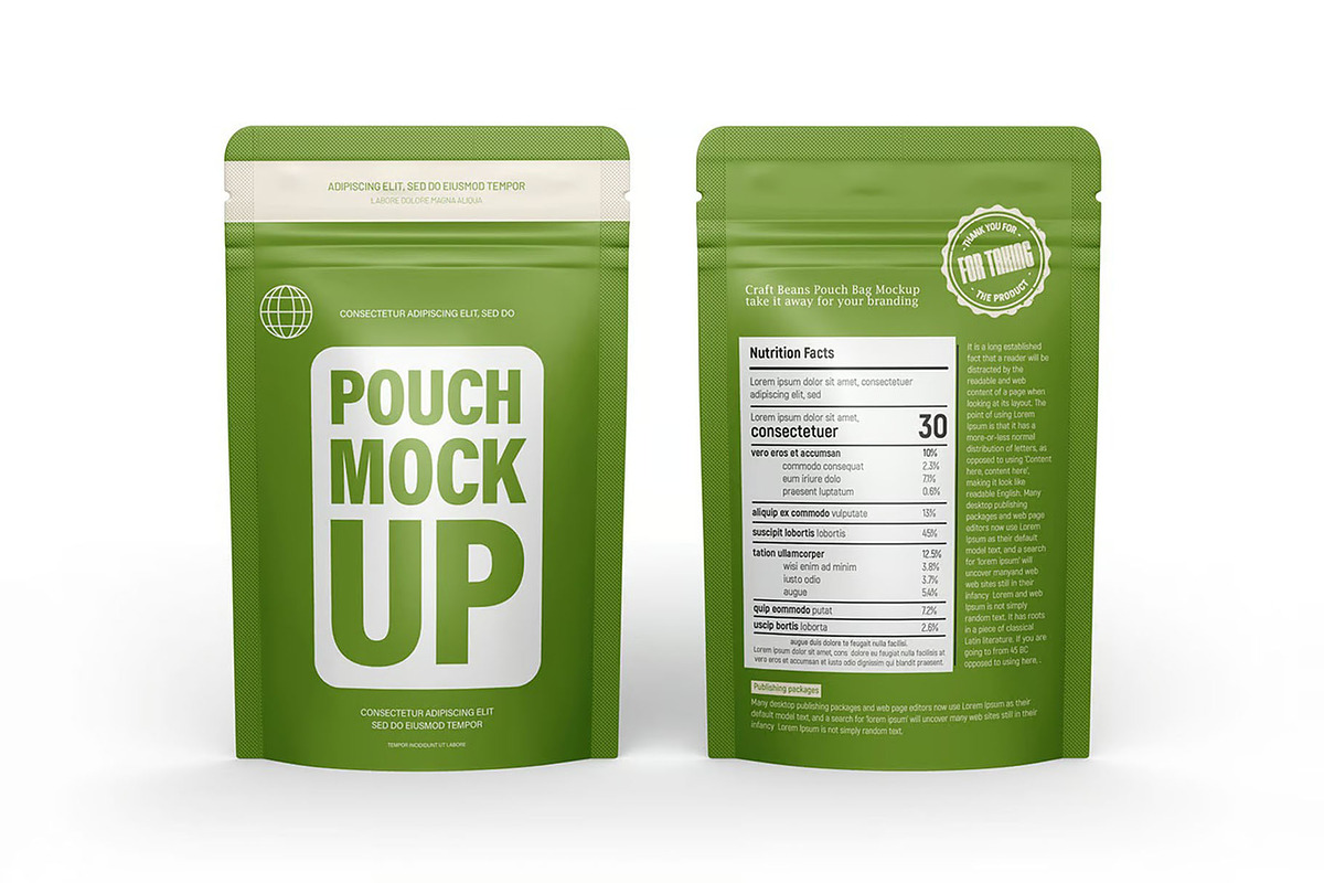 Small Zipper Pouch Packaging Mockup, a Packaging Mockup by zphotographystudio (Photo 16 of 16)