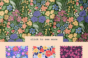 Summer Flower Patterns