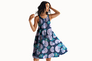 Colorful Lotus Floral Pattern, a Pattern Graphic by StudioGlouna (Thumbnail 4 of 9)