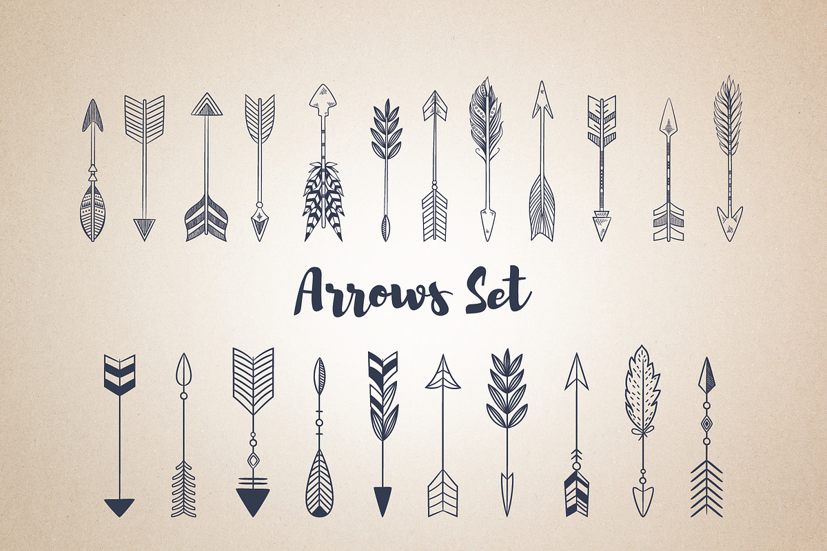 Arrows Set, an Object Graphic by Angelina De Sol (Photo 2 of 2)