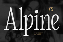 CS Alpine – Contemporary Font